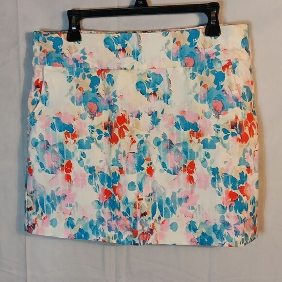 Zac & Rachel Floral Stretch Skorts - Picture 1 of 6